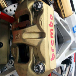 Titanium Front Brake Caliper Mount Bolt Kit