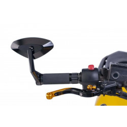 Rear mirror hi-tech 4 not homologated right/left black (1pcs)