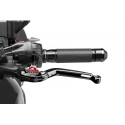 Puig foldable clutch lever 2.0 black selector red