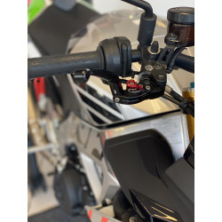 Puig foldable brake lever 2.0 black selector red