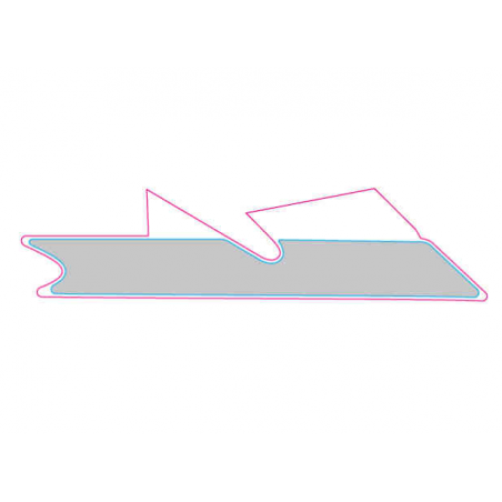 RH lower strip decal
