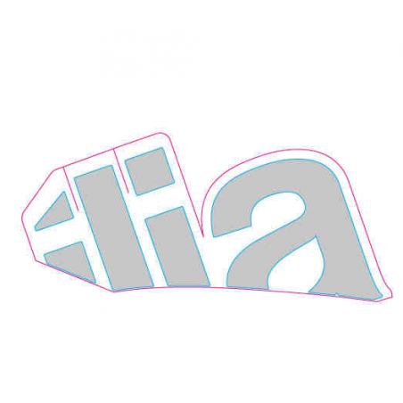 LH Fuel tank decal "LIA"