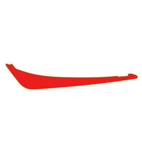 LH tail fairing strip decal RED