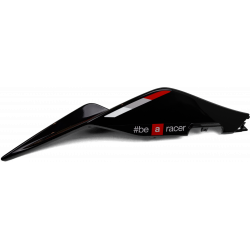 RH rear fairing, black