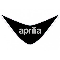 Top fairing glass licence plate number decal