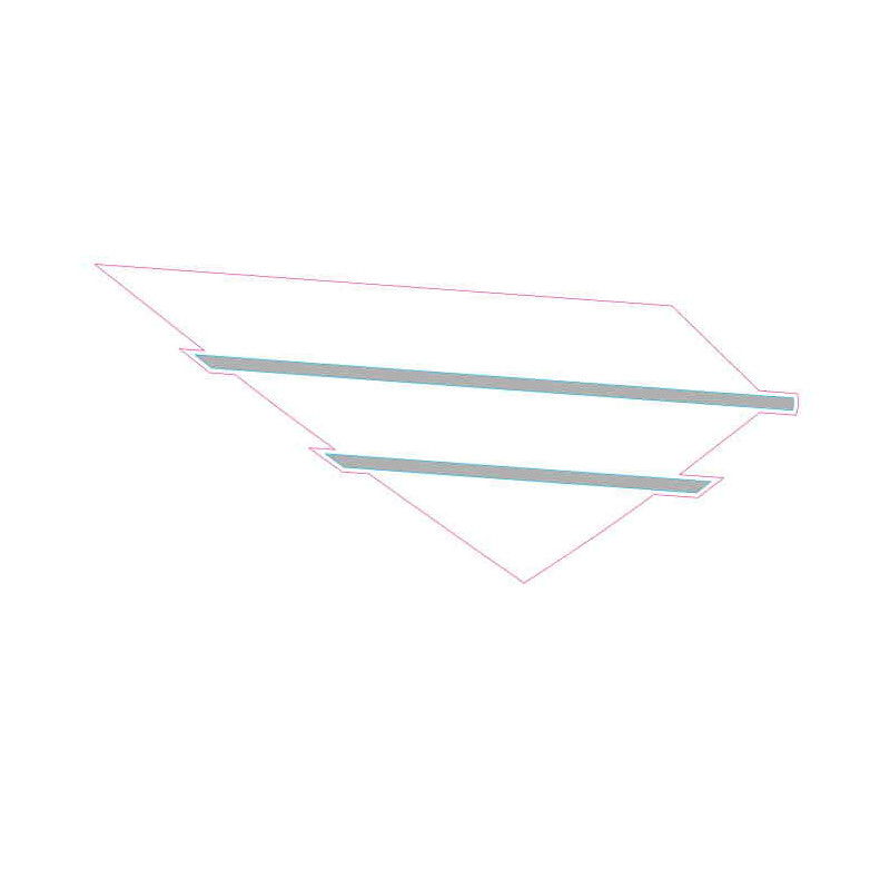 Tank right band decal
