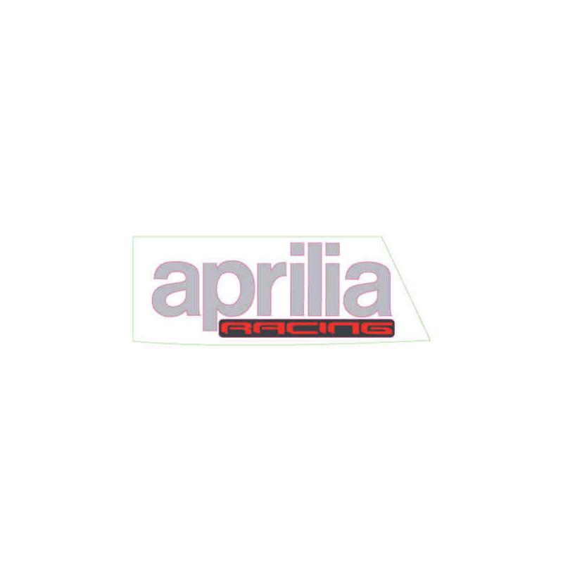 Decal "aprilia racing" dx