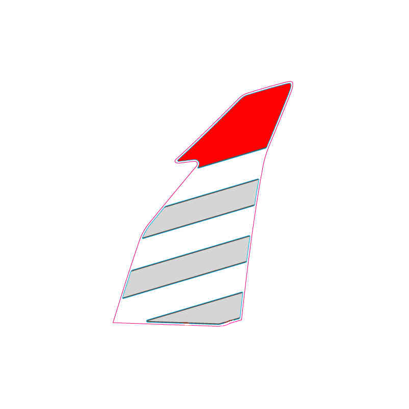 Sticker right side fairing