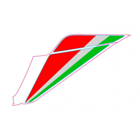 LH rear fairing dec.