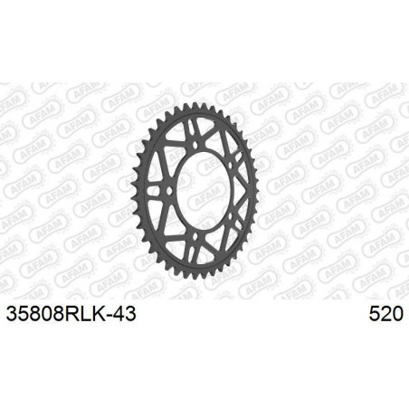 Afam Bakdrev Stål 520 Superlight