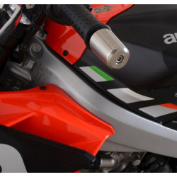 R&G Stainless Steel Bar Ends for the Aprilia Tuono 660 '21-