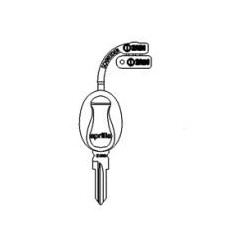 "Aprilia" key w/out transpo.