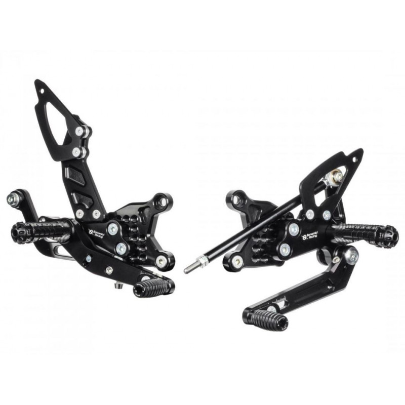 Bonamici Aluminium Rearsets Aprilia RSV4 RF - Tuono V4 (race) + KSA01