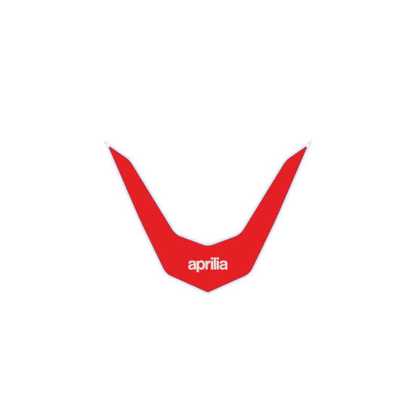 Front fairing number holder decal Colour: Aprilia Black [Black]