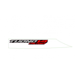 LH rear fairing decal "TUONO" Colour: Aprilia Black [Black]