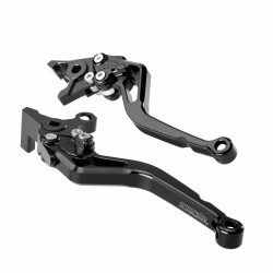 BRAKE CLUTCH LEVERS SET MIDI BLACK
