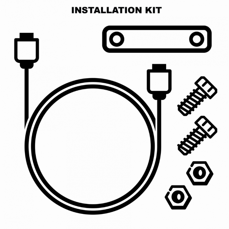 INSTALLATION KIT FOR LED FOG LIGHTS