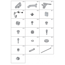 INSTALLATION KIT FOR LED FOG LIGHTS