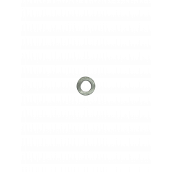 Curved spring washer