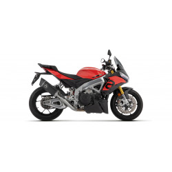 Arrow Pista titanium "Dark" silencer with titanium link pipe