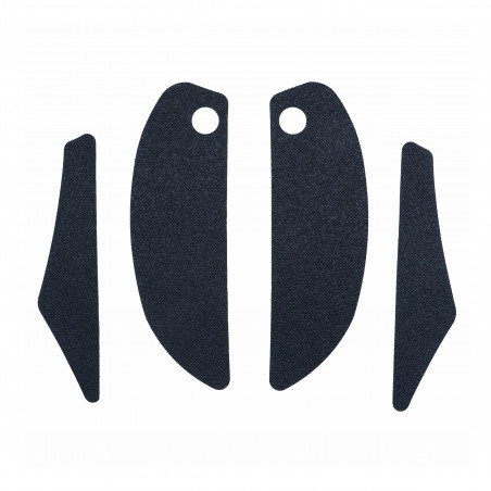 R&G Tank Traction Pads for Aprilia RSV4 and Tuono V4 Black