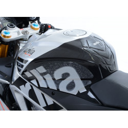 R&G Tank Traction Pads for Aprilia RSV4 and Tuono V4 Clear