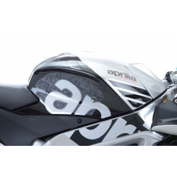 R&G Tank Traction Pads for Aprilia RSV4 and Tuono V4 Clear