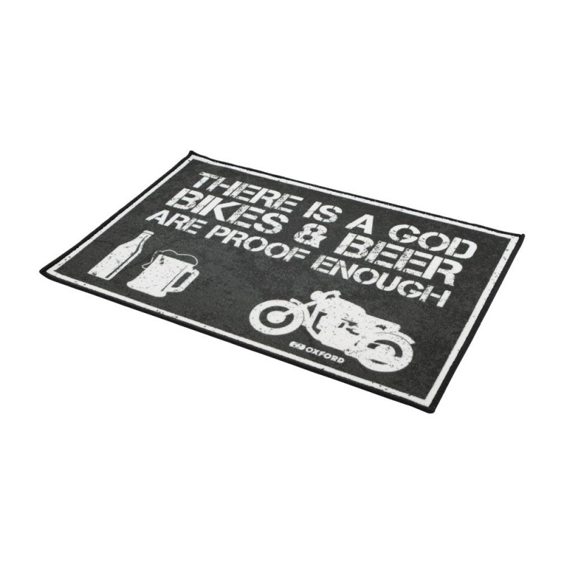 Oxford Door mat "There is a God"