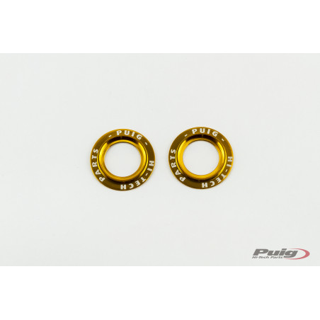 PUIG Set Aluminium rings Gold for PHB19 Swing Arm Protector
