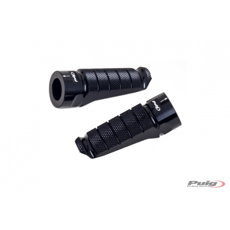 PUIG Racing Footpegs Black