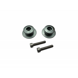 R&G M6 Elevation Paddock Stand Bobbins Titanium Colour