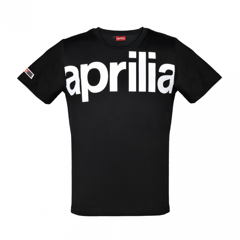 APRILIA T-SHIRT BLACK XXL