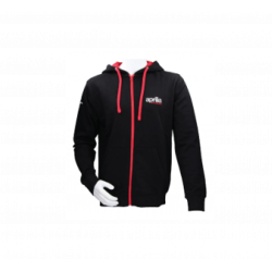 APRILIA RACING HOODIE BLACK SMALL