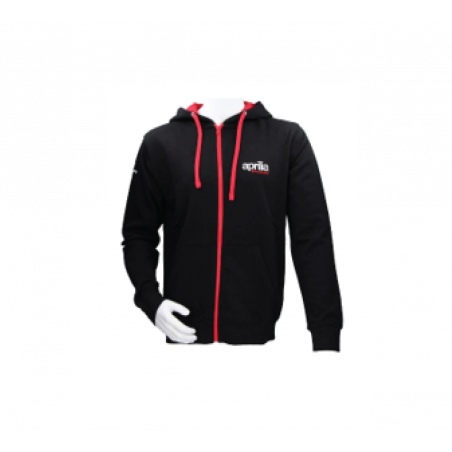 APRILIA RACING HOODIE BLACK SMALL