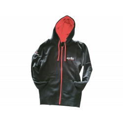 APRILIA RACING HOODIE BLACK SMALL