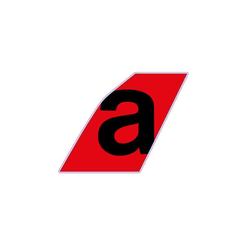 RH side fairing decal "A"