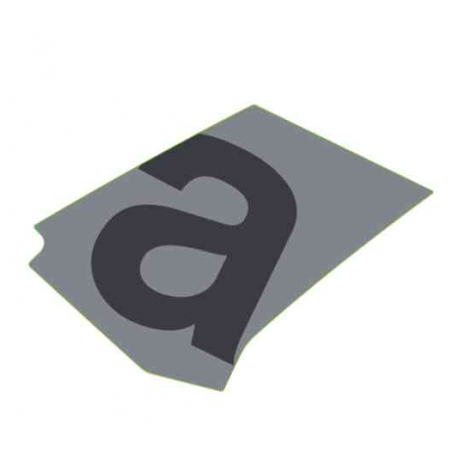 RH fairing decal "A" Portimao Grey [PG]