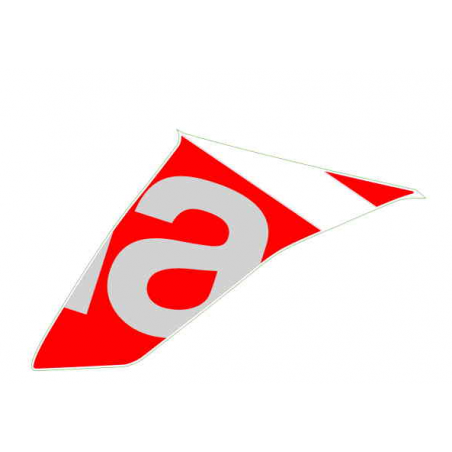 RH side fairing decal "a"