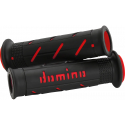 Domino XM2 Grips Black/red