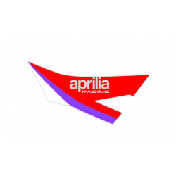 RH Fuel tank decal "aprilia racing"