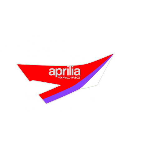 LH Fuel tank decal "aprilia racing"