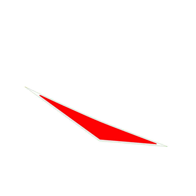 RH rear fairing decal "RED"