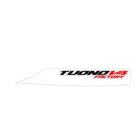 LH rear fairing decal "tuono"