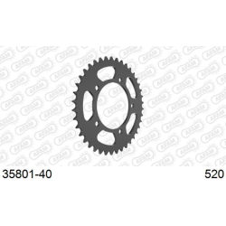 Afam Rear Sprocket Steel 520 RS 660 / Tuono 660 / Tuareg 660