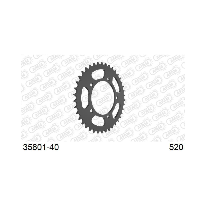 Afam Rear Sprocket Steel 520 RS 660 / Tuono 660 / Tuareg 660