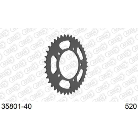 Afam Rear Sprocket Steel 520 RS 660 / Tuono 660 / Tuareg 660