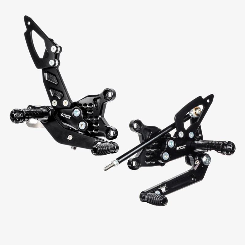 Bonamici Adjustable Rearsets (reverse shifting) - Tuono V4/RSV4 2009-2016