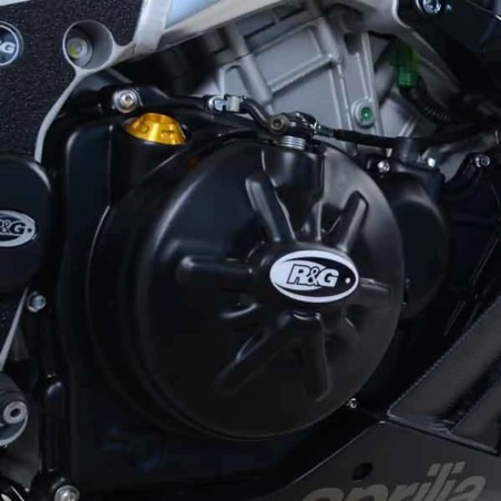 R&G Engine Case Covers for Aprilia RSV4 RR/RF '15-, Tuono V4 '18-'20, RSV4 1100 Factory '19-'20