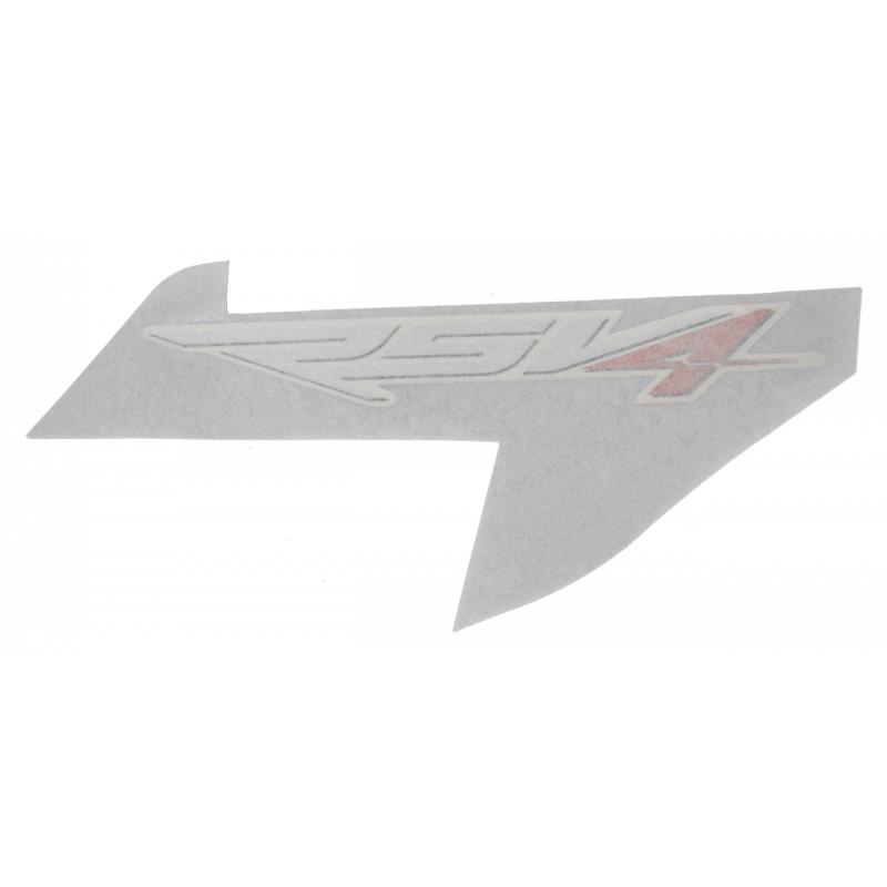 LH rear fairing decal "RSV4"