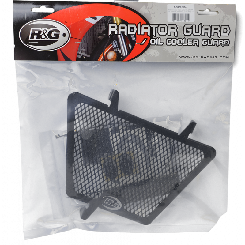 Oil Cooler Guard Black